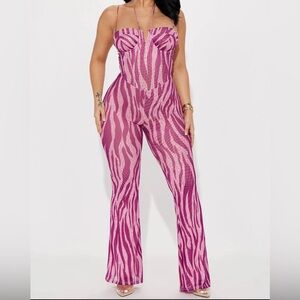 Pink Jumpsuit